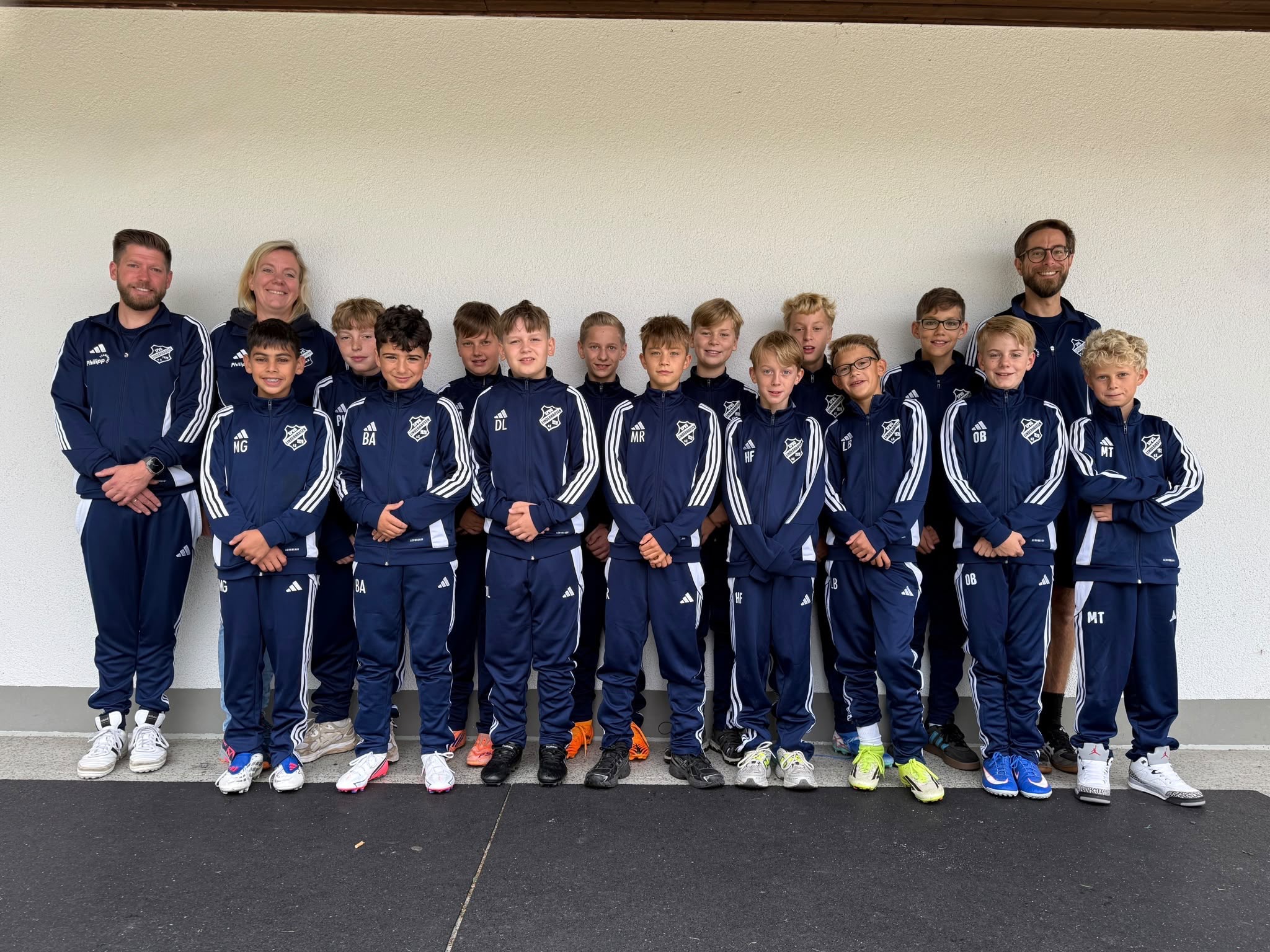 D2-Jugend Mannschaft der SPVG Linderhausen